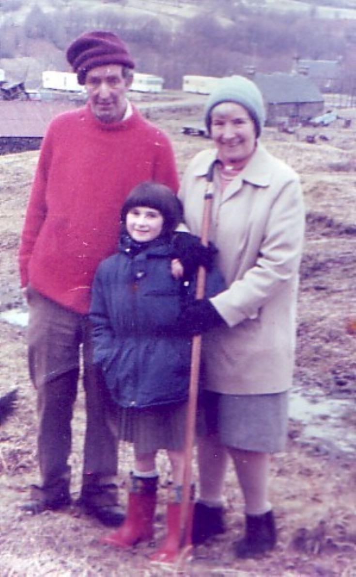 Johnny 'Bochan', Ann Marie and Anne 1980 ?