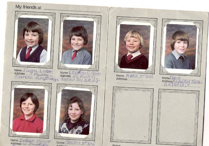 Roybridge classmates poss mid 70's