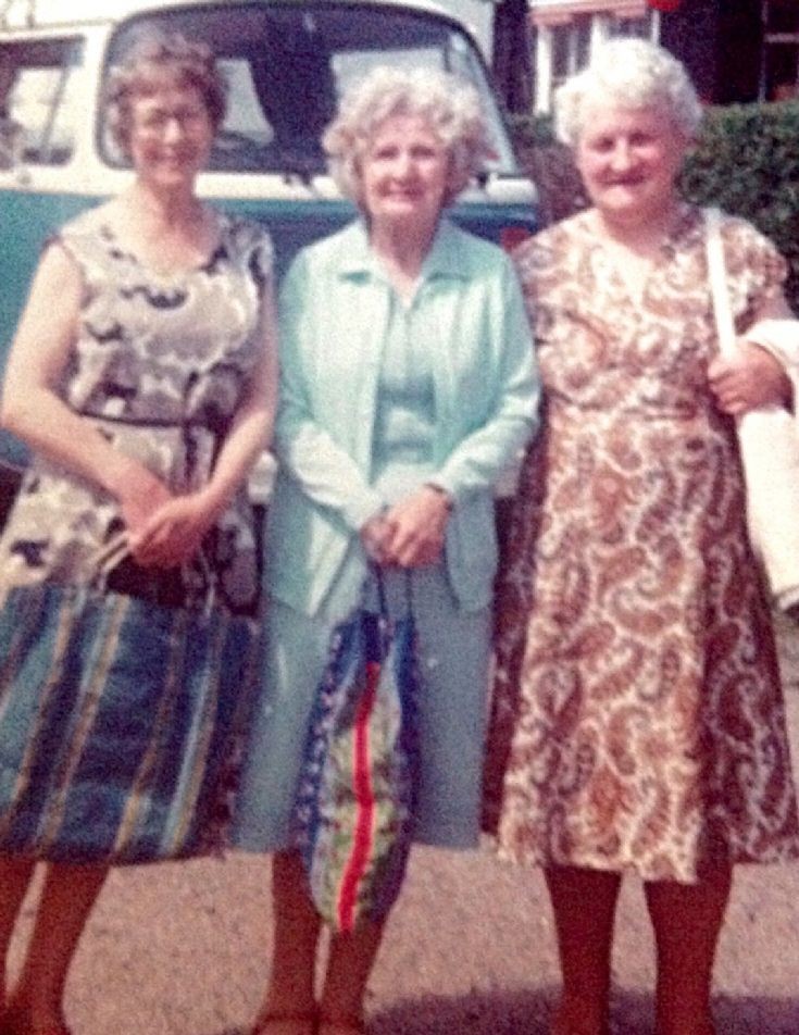 Morag Cameron, Mrs MacCallum and Mary MacKillop 