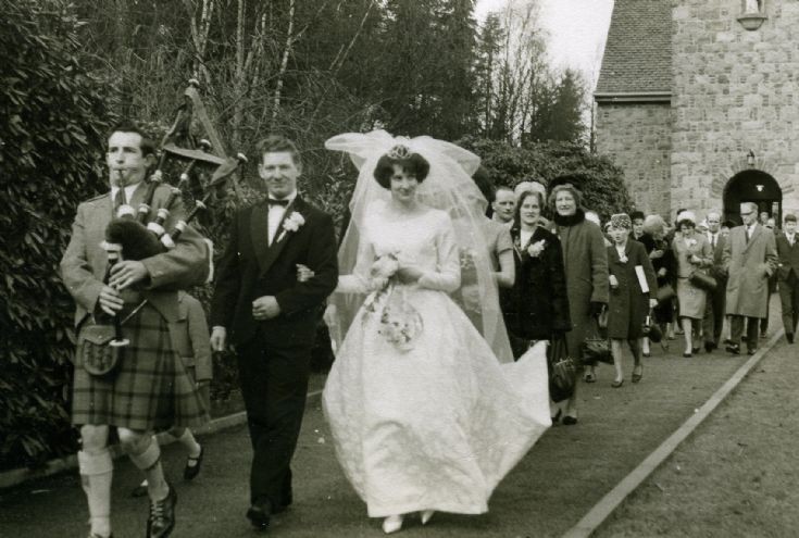 Alexina Nicolson & Derek Donald Wedding 1967