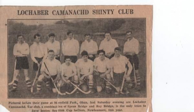 Lochaber Camanachd - 1959