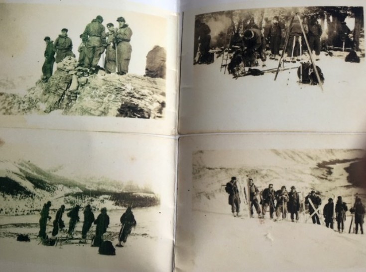 Lovat Scouts Training in the Canadian Rockies 1944