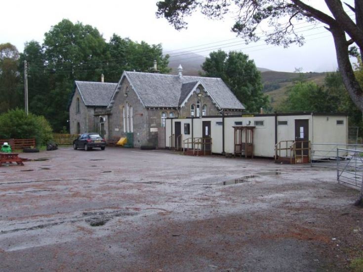 School , Playground & Temporary Classroom