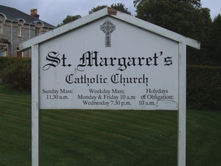 Sign at Saint Margarets Church