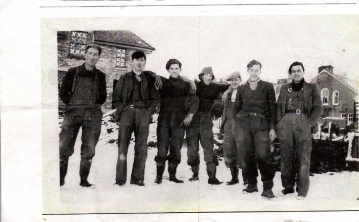 Workmen at Keppoch Terrace