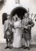 Donald Mhor ( Keppoch ) Piping at Wedding